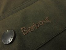 美品【バブアー Barbour】1102015 フード×ライナー付 オイルドジャケット (レディース) sizeL カーキブラウン系 ●17LB1824●_画像5