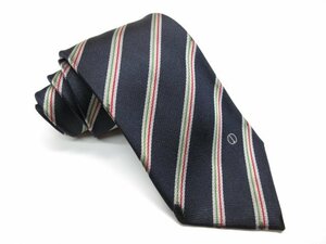 [ Dunhill dunhill]reji men pattern silk necktie ( men's ) navy series base *18MM7964*