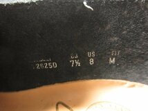 HH 【クラークス Clarks】 1625D レザー デザートブーツ 紳士靴 (メンズ) sizeUS8 ブラック UK製 英国 ●18MZA3954●_画像6