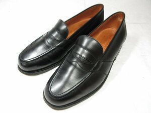 HH beautiful goods [JM waist nJ.M.WESTON] old Logo waist n Japan 5 anniversary commemoration model mocha specification 119 Loafer shoes ( men's ) 5F12 black *18HT2200*