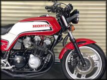 ★年末特別大特価セール！★CB750FC★お得な車検丸々2年付き！★昭和58年車両！★人気の赤白★ショート管装着でバッチリ決まった1台！★_画像5