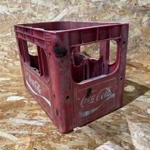 コカ・コーラ 赤箱 ボトルケース　昭和レトロ　アンティーク　ビンテージ s0294-5u_画像3