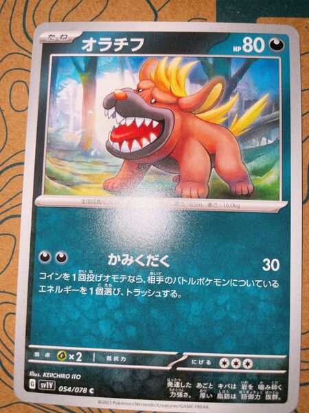 ポケモンカード ポケモンカードゲーム オラチフ