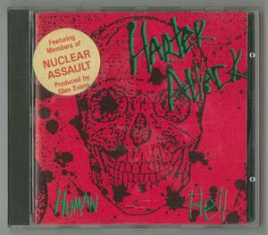 HARTER ATTACK ／ HUMAN HELL　輸入盤ＣＤ　検～ NUCLEAR ASSAULT ANTHRAX S.O.D METALLICA MEGADETH SLAYER VENOM