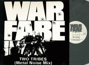 warfare ／ two tribes (metal noise mix)　ミニＬＰ　　検～ thrash nwobhm venom metallica