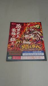 ☆送料安く発送します☆パチスロ　燃えチバ☆小冊子・ガイドブック10冊以上で送料無料です☆24