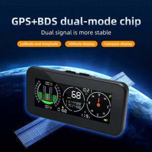 特売 ★ 社外 カスタム デジタルディスプレイ HUD M60 セット ★ スピードメーター 傾斜計 GPS メーター アラーム コンピューター E847