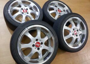 NAL3Yg01★4本セット★RAYS★★Sebring iTC SPORT★★6.5J-16インチ★PCD100★4H★ET+45★195/45R16★ヴィッツで使用★アクア★フィット★