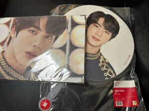 JIN ジン ２枚セット グッズ 新品未開封 BTS LOVE YOUR SELF うちわ プレミアムフォト 防弾少年団