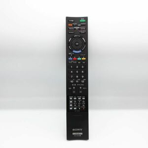 美品 動作確認済み 純正SONY ソニー ブラビア テレビ TV用 RM-JD018 リモコン (KDL22EX300 KDL40EX500 KDL32EX700 KDL40EX710等)/E4 119-17