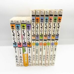 ワイド版 あじさいの唄 1～7巻 全7巻 全巻セット 完結 + 青年コミック版 4冊 森栗丸 小学館 夢占いの巻 てのひら 花見 八重桜/C