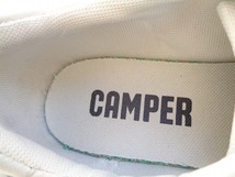 13115■美品 CAMPER Karst カンペール カースト 白 レザー スニーカー 厚底 43 K100769-006_画像9