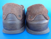 13140■美品 Birkenstock MONTANA ビルケンシュトック モンタナ 茶 レザー スニーカー サイズ 42 27 cm_画像5