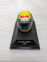 MINICHAMPS AYRTON SENNA ミニチャンプス アイルトン・セナ ヘルメットコレクション 1989 _画像4