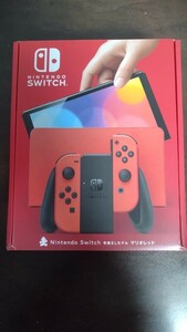 ニンテンドー　Nintendo　Switch　有機ELモデル　マリオレッド　新品未開封