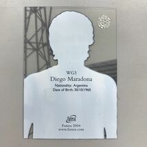 Futera 2004 サッカーカード　WORLD FOOTBALL　MASTERSカード 全9種など 計11枚　マラドーナ・バティストゥータ・ロマーリオ など_画像7