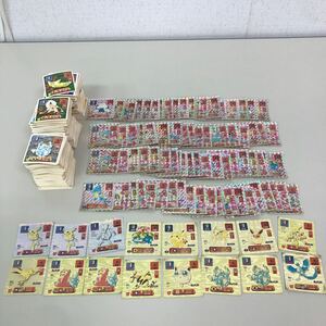 アマダ ポケモンシール 最強シール列伝 キラシール93枚+ノーマル多数　まとめ売り　サンダース　ピカチュウ　など　1996 1997