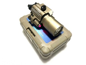 セール　SUREFIRE シュアファイア X400 ULTRAタイプ　フラッシュライト レッド 20mm対応 DE