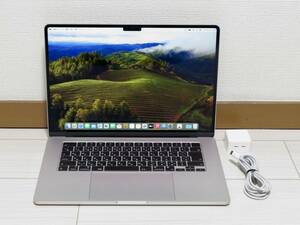 MacBookAir 15インチ M2 メモリ8GB SSD256GB シルバー　MQKR3J/A