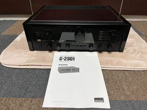 中古品サンスイ C-2301VINTAGE プリアンプ 現状品　動作品