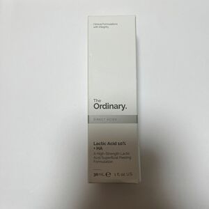 The Ordinary. 乳酸ピーリング。お値下げ歓迎！