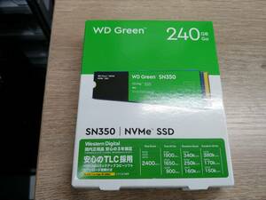 Western Digital M.2 2280 NVMe SSD 240GB SN350 未開封品 ①