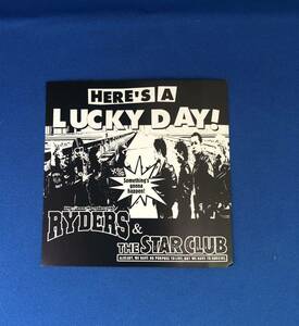 スタークラブ RYDERS 『HERE's LUCKY DAY!』貴重　非売品CD THE STARCLUB ライダーズ