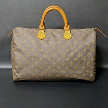 1円 LOUISVUITTON ルイヴィトン モノグラム スピーディー40 ミニボストンバッグ 1970年代初期型ビンテージ ECLAIRエクレール社ファスナー_画像1