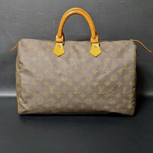 1円 LOUISVUITTON ルイヴィトン モノグラム スピーディー40 ミニボストンバッグ 1970年代初期型ビンテージ ECLAIRエクレール社ファスナー