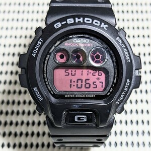 1円 電池交換済 動作品 CASIO G-SHOCK カシオ ジーショック DW-6900 デジタルクォーツ　腕時計