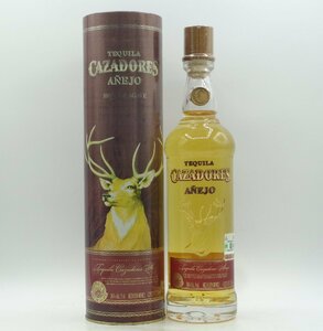 TEQUILA CAZADORES ANEJO カサドレス テキーラ アネホ 100% アガベ 750ml 38% 箱入 未開封 古酒 Z23547