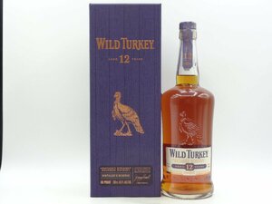 WILD TURKEY 12年 ワイルド ターキー ディスティラーズ リザーブ 現行 バーボン ウイスキー 700m 50,5％ 箱入 未開封 古酒 X242312