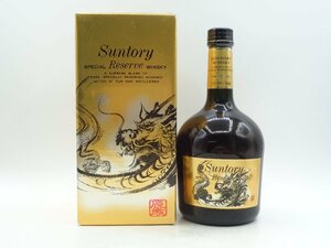 SUNTORY WHISKY RESERVE サントリー ウイスキー スペシャル リザーブ 干支ラベル 辰歳 たつ 760ml 特級 国産 箱入 未開封 古酒 H15190