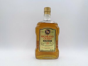 HIGHLAND QUEEN SUPREME 21年 ハイランド クイーン スプリーム スコッチ ウイスキー 750ml 43％未開封 古酒 X230673