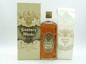 SUNTORY WHISKY サントリー ウイスキー 角瓶 発売60周年記念 特角 10年 700ml 非売品 箱入 未開封 古酒 X245721