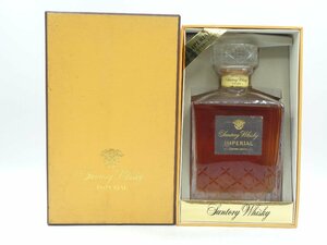 SUNTORY WHISKY IMPERIAL サントリー インペリアル ウイスキー 国産 箱入 未開封 古酒 600ml X243667