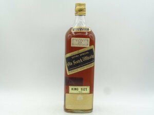 JOHNNIE WALKER BLACK LABEL ジョニー ウォーカー 黒 ブラックラベル 金キャップ ウイスキー 未開封 1136ml 43％ 未開封 古酒 X246062