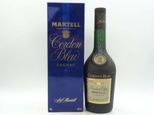 MARTELL CORDON BLEU Martell koru Don blue green bottle cognac brandy 700ml in box unopened old sake X247588