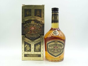 CHIVAS REGAL 15年 シーバス リーガル スペシャル リザーブ スコッチ ウイスキー 箱入 未開封 古酒 750ml 43％ A4791