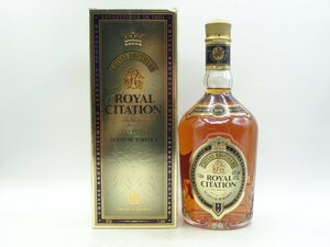 CHIVAS BROTHERS ROYAL CITATION シーバス ブラザーズ ロイヤル サイテーション スコッチ ウイスキー 1000ml 箱入 未開封 古酒 A4742