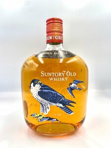 ST【同梱不可】SUNTORY サントリー オールド バードボトル ハヤブサ 700ml 43% 特級 古酒 未開栓 Z023557