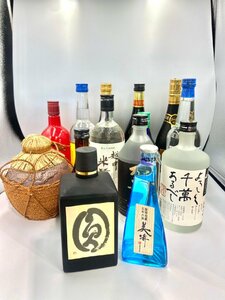 ST【同梱不可】1円スタート！泡盛/焼酎 琉球泡盛 珊瑚礁 菊之露 他 14本セット 古酒 未開栓 Z023691