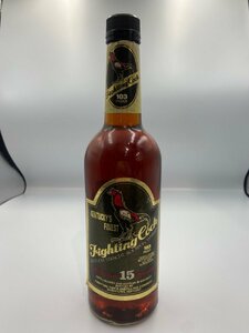 ST【同梱不可】Fighting cock ファイティングコック 15年 バーボンウイスキー未開栓 古酒 Z023883
