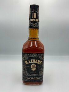 ST【同梱不可】B.J. ヴァンズ 10年 750ml 43% バーボンウイスキー 未開栓 古酒 Z025134