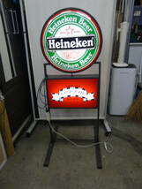 ハイネケンHeineken Beer　ヴィンテージ看板　中古品_画像4