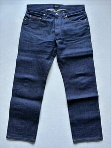 【超美品・送料無料】A.P.C. NEW STANDARD JEANSサイズ33 カラーINDIGO アーペーセー ニュースタンダードジーンズ APC DENIM 