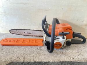 スチール チェンソー MS170C 圧縮確認のみ　動作未確認　STIHL　チェーンソー　エンジンチェーンソー エンジン 