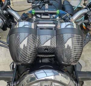 [ free shipping ]Z900RS carbon made meter hood cover 