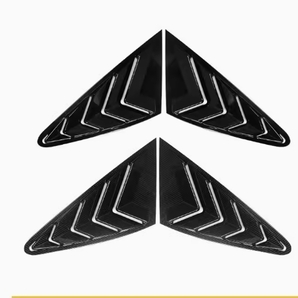 アウディ A7 2019-2021 リヤ ウィンドウ エアインテーク ガーニッシュ ルーバー カバー 2色可選の画像3