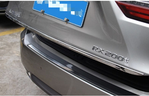 レクサス RX200T/300/450H 2015-2022 リアトランクストリーマバックドアテールゲートトリムカバーストリップ　キズ防止 外装_画像4